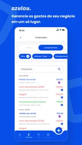 Azulou - Gestão de vendas screenshot 4
