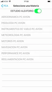 Preparate PCA Examen DGAC CL screenshot 1