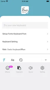 Fonts Keyboard Pure screenshot 5