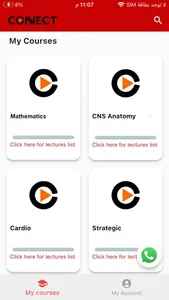 CONNECT E-Learning screenshot 1