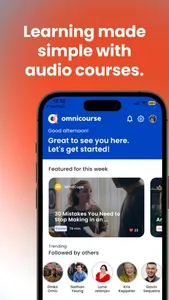 Omnicourse — Audible Learning screenshot 0