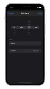 Min & Sec Alarm+ screenshot 6