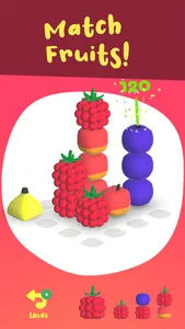 Chunk Fruits - Match-3 Puzzler screenshot 0