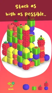 Chunk Fruits - Match-3 Puzzler screenshot 1