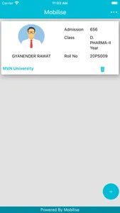 MVN University Student App screenshot 1