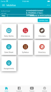 MVN University Student App screenshot 2