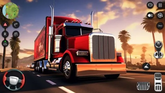 Truck Games 3d: American Truck screenshot 1