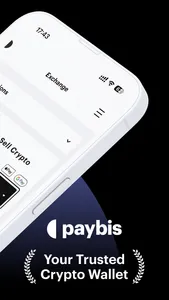 Paybis Crypto & Bitcoin Wallet screenshot 1