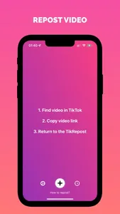 TikRepost - Repost Videos screenshot 0