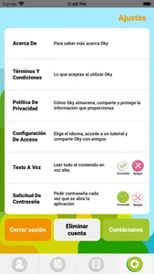 Oky Menstruación y Salud screenshot 7