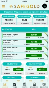 SafeGold for Business screenshot 2