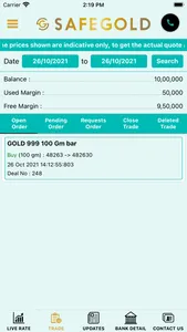 SafeGold for Business screenshot 5