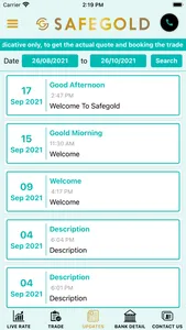SafeGold for Business screenshot 6