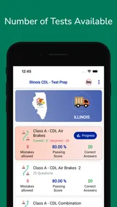Illinois CDL Permit Practice screenshot 2