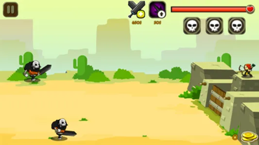 Castle Defense Hero War screenshot 1