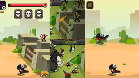 Castle Defense Hero War screenshot 3