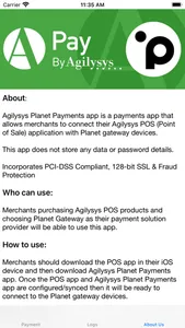 Agilysys Pay Planet screenshot 3