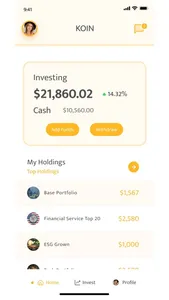 Koin Invest screenshot 1