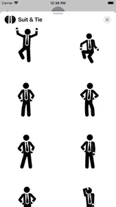 Suit & Tie Animated Emotes screenshot 1