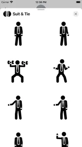 Suit & Tie Animated Emotes screenshot 3