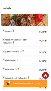 Ali Baba Doner kebab screenshot 2