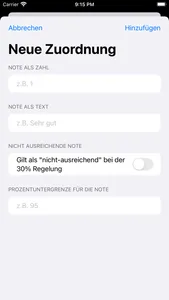 Abinoten-Rechner für Lehrer screenshot 4