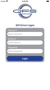 QFS Driver App screenshot 1