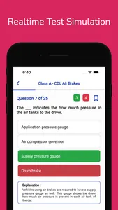 Massachusetts CDL Permit Test screenshot 5