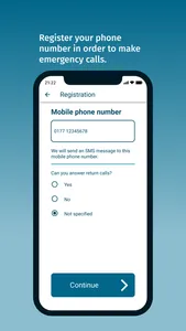 nora - Emergency Call App screenshot 1