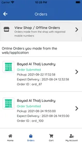 Bayad Al Thalj Laundry screenshot 2