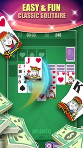 Solitaire Spiderette: Win Cash screenshot 0