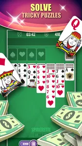 Solitaire Spiderette: Win Cash screenshot 3