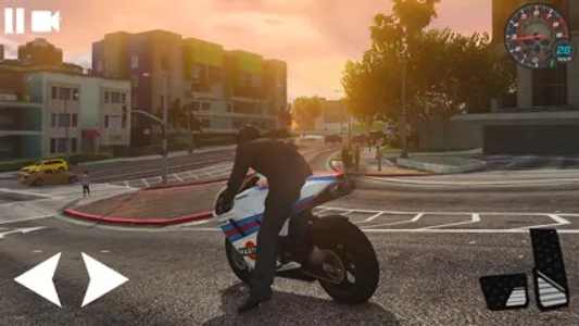 City Motorcycle Driver Sim  21 screenshot 1