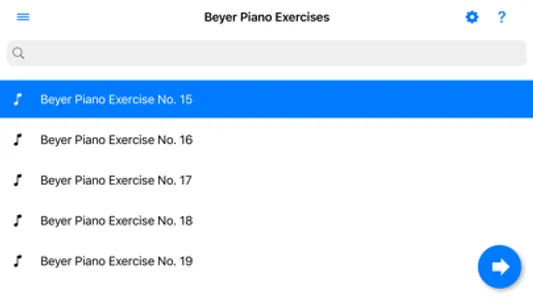 Beyer Piano Exercises screenshot 1