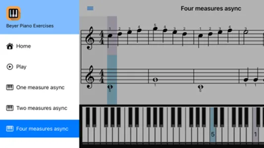 Beyer Piano Exercises screenshot 7