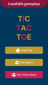 Play Tic Tac Toe ∙ screenshot 1