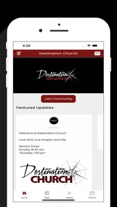 Destination Church App screenshot 1