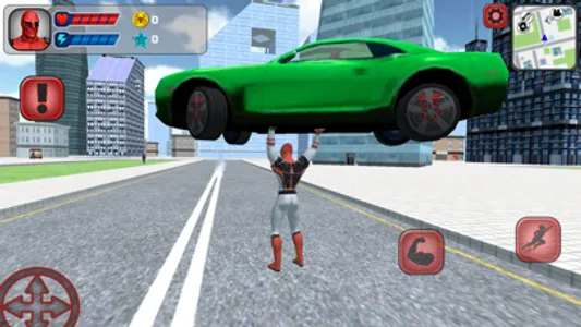 Super Rope Crime City Hero War screenshot 2