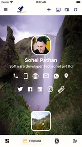 FliQCard screenshot 2