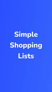 Listish — Simple Shopping List screenshot 0