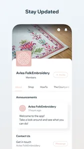 Avlea Folk Embroidery screenshot 1