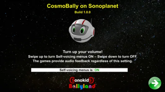 CosmoBally on Sonoplanet screenshot 0