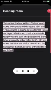 Read Out Loud - Text Reader screenshot 1