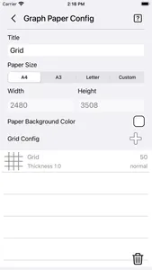 Graph Paper Gen screenshot 1