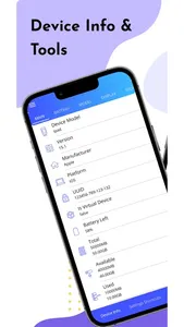 Device Settings Information screenshot 0