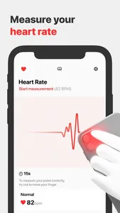 Cardio Tracker - Pulse Rate screenshot 1