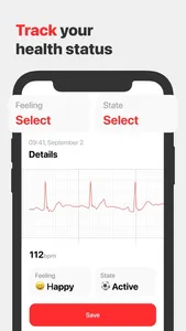 Cardio Tracker - Pulse Rate screenshot 2