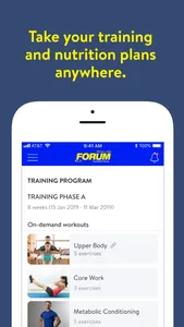 Forum Fitness MyAccountability screenshot 1