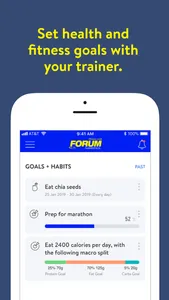 Forum Fitness MyAccountability screenshot 2