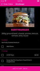 Dirty Burger screenshot 1